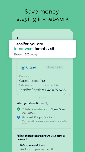Zocdoc - Find and book doctors screenshot
