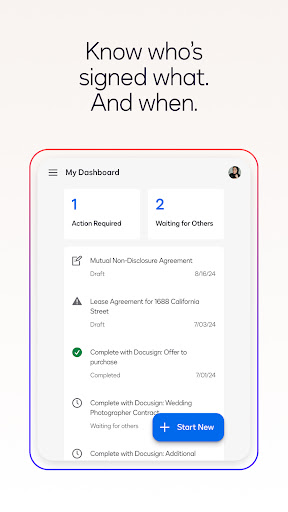 Docusign - Upload & Sign Docs screenshot