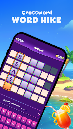 Word Hike -Inventive Crossword screenshot