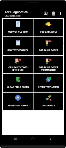 Tor OBD2 Diagnostics screenshot