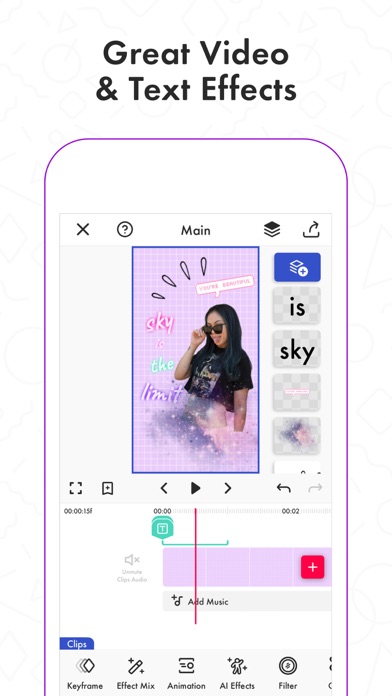 Funimate Video Editor & Maker screenshot