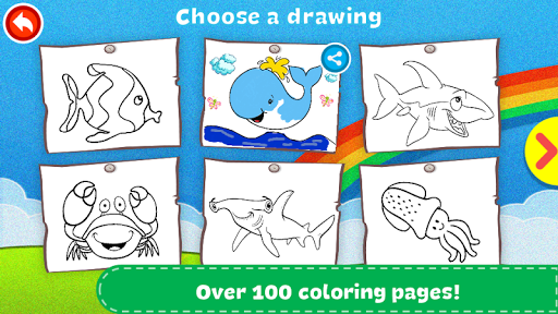 Paint and Learn Animals screenshot
