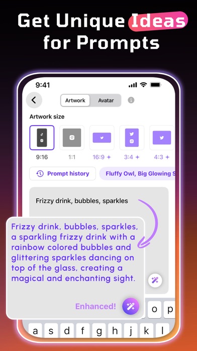 WOMBO Dream - AI Art Generator screenshot