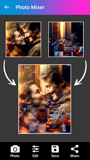 Blend Photos - Photo Blender screenshot