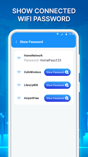 Show Wifi Password: Wifi List screenshot
