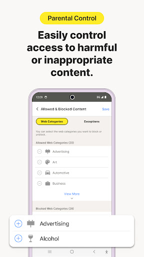 Norton Family Parental Control screenshot