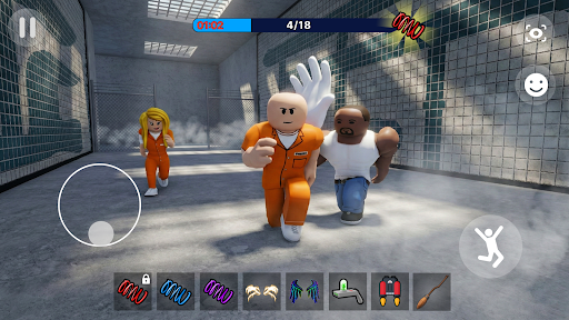 Obby Prison Escape Scary Games screenshot