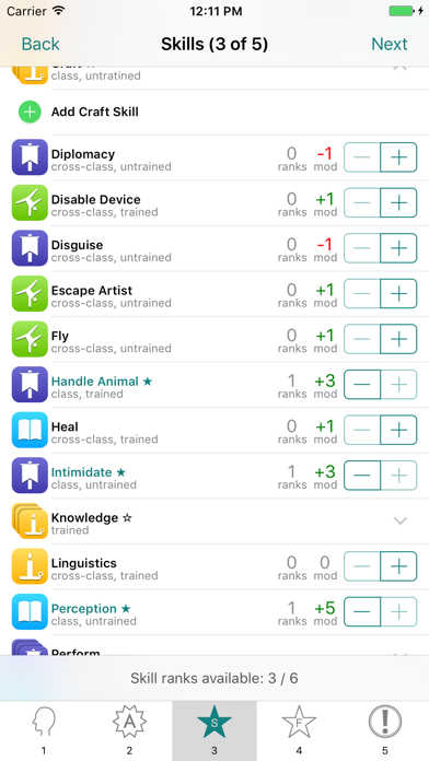 RPG Scribe Pathfinder & 3.5e screenshot