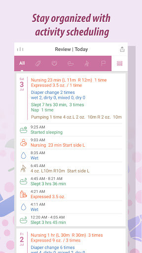 Baby Tracker - Newborn Log screenshot