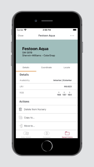 ColorSnap® Match screenshot