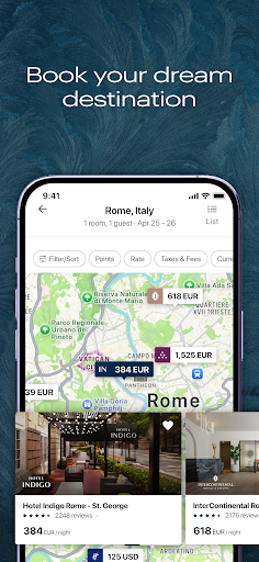IHG Hotels & Rewards screenshot