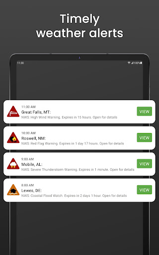 Clime: NOAA Weather Radar Live screenshot