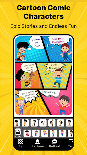 Cartoon Comic Strip Maker screenshot