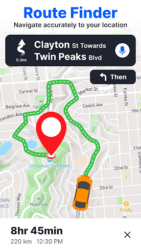 GPS Earth Maps Live Navigation screenshot