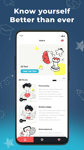 Psychological Assessment Test screenshot