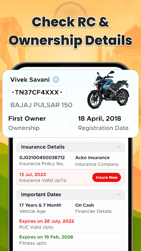 Vehicleinfo - RTO Information screenshot