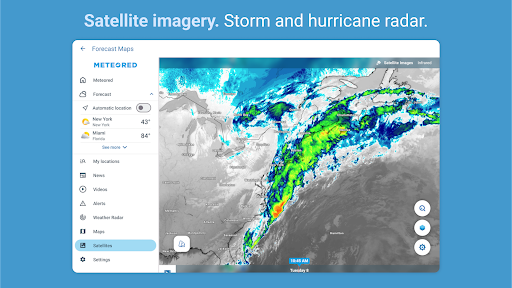 Weather Radar - Meteored News screenshot