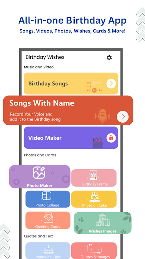 Happy Birthday songs & wishes screenshot