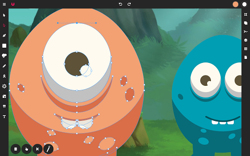 Vector Ink: SVG, Illustrator screenshot