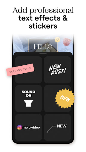 Mojo: Reels and Video Captions screenshot