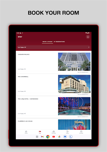 Caesars Rewards Resort Offers screenshot