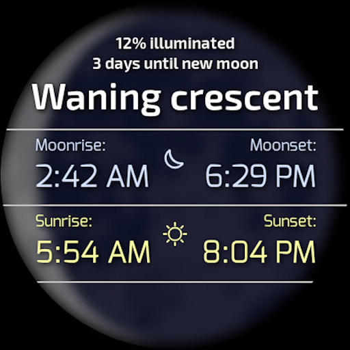 SkyHalo Weather for Wear OS screenshot