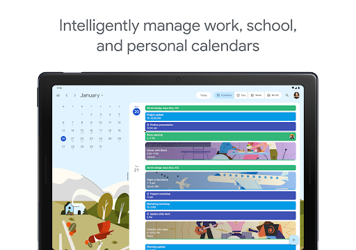 Google Calendar screenshot