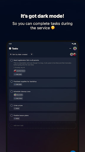 Planning Center screenshot