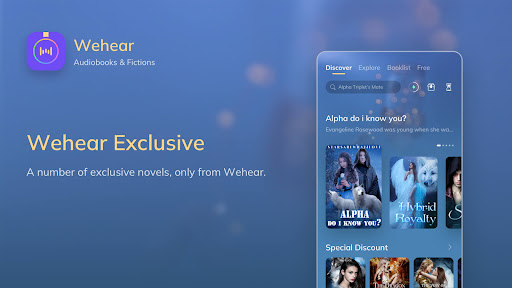 Wehear - Audiobooks & Stories screenshot