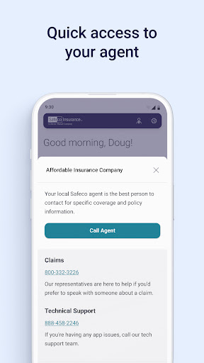 Safeco Mobile screenshot