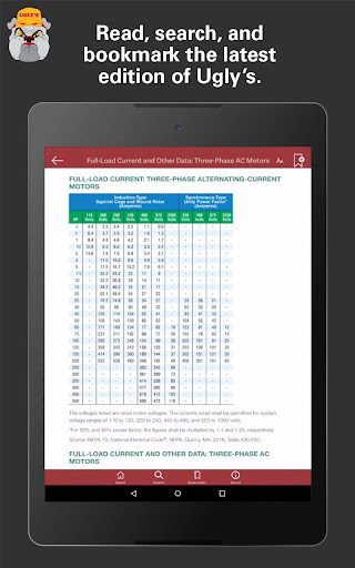 Ugly's Electrical References screenshot