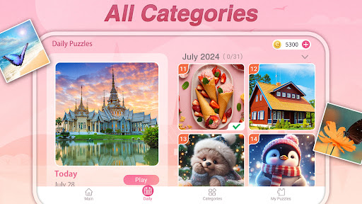 Daily Jigsaw Puzzles screenshot