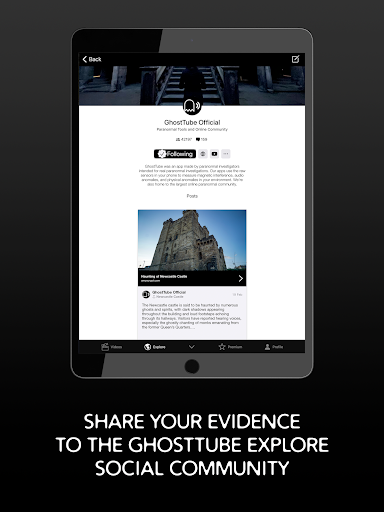 GhostTube Paranormal Videos screenshot