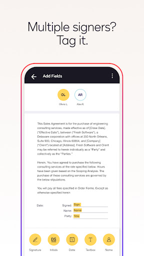 Docusign - Upload & Sign Docs screenshot
