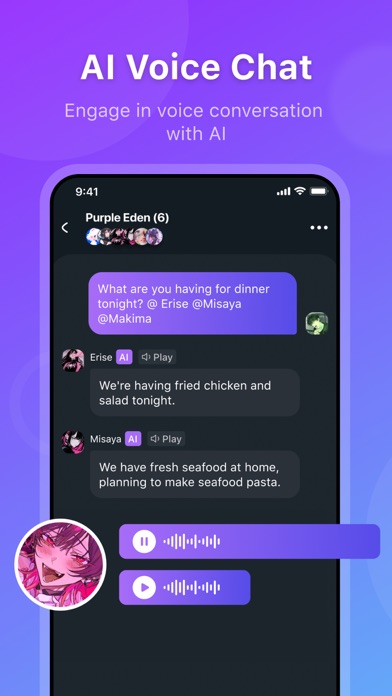 HiWaifu: AI Friend & Waifu Hub screenshot