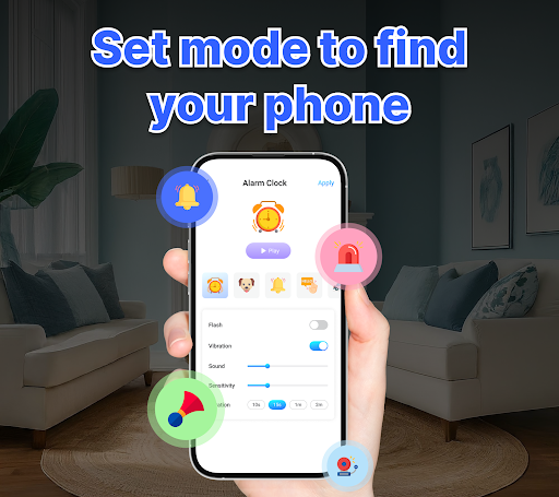 FiMe: Find Phone By Clap Hand screenshot