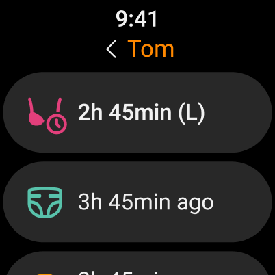 Baby Daybook - Newborn Tracker screenshot