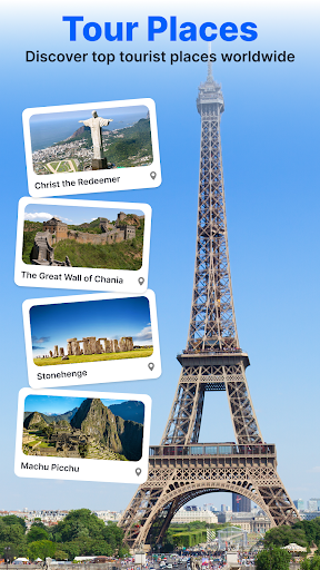 GPS Earth Maps Live Navigation screenshot