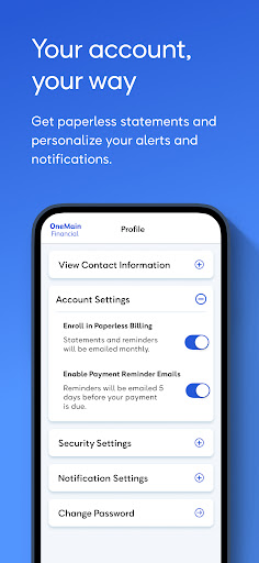 OneMain Financial screenshot