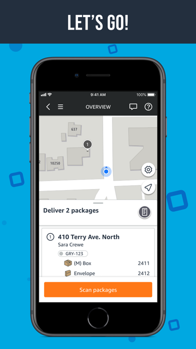 Amazon Flex screenshot