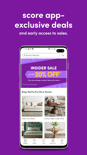 Wayfair - Shop All Things Home screenshot