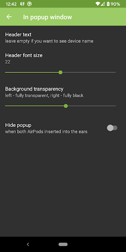 AndroPods - Airpods on Android screenshot