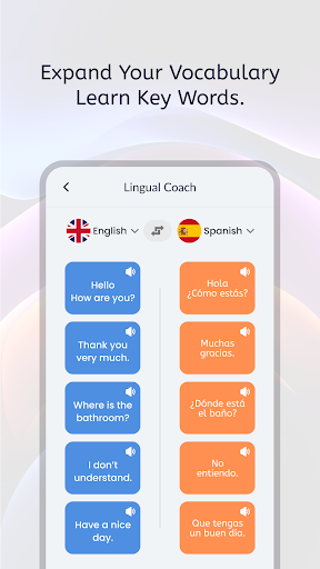 Lingual Coach: Learn with AI screenshot