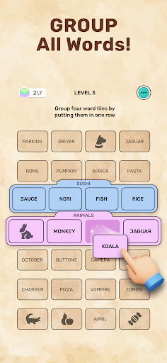 Connect Word: Association Game screenshot