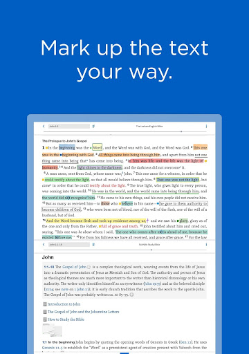 Logos Bible Study App screenshot