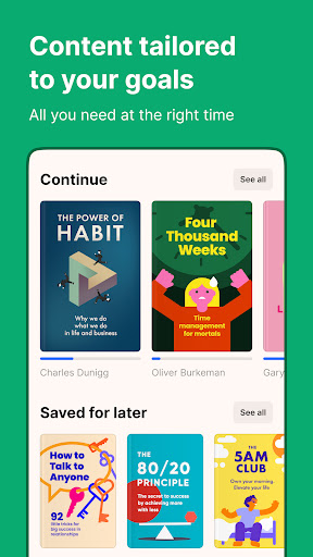 Headway: 15-Min Book Summaries screenshot