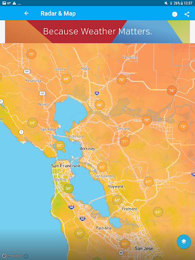 Weather data & microclimate : screenshot
