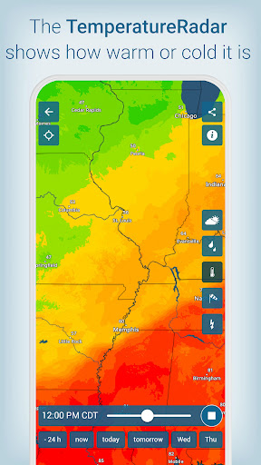 Weather & Radar - Storm radar screenshot