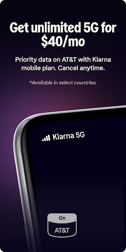 Klarna: Smarter everyday money screenshot