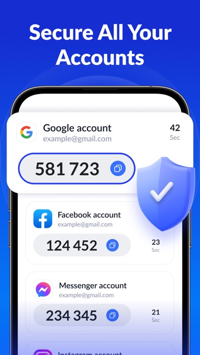 Authenticator App - SafeAuth screenshot